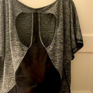 Cutout athletic top